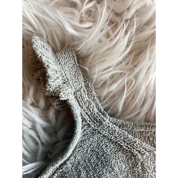 Rylee and‎ Cru Girls Sleeveless Knit Cropped Tank Top Casual Gray SZ 6 to 7years - Picture 4 of 9